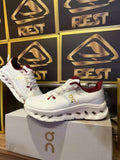 On Cloud Tilt – Blanc et rouge
